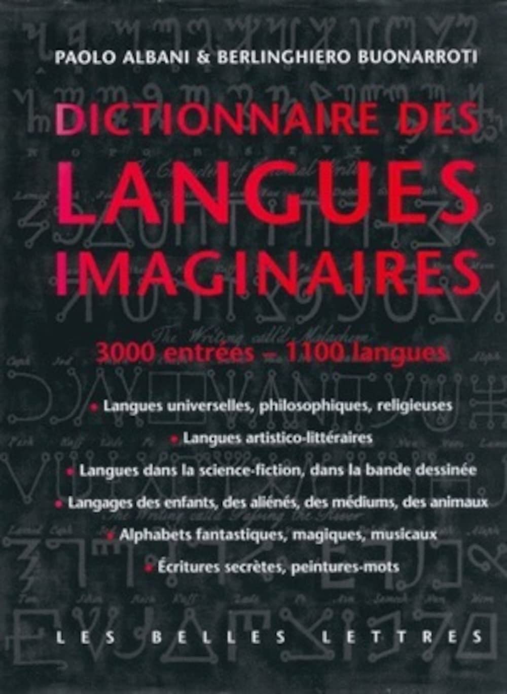 Dictionnaire des langues imaginaires 9782251443997