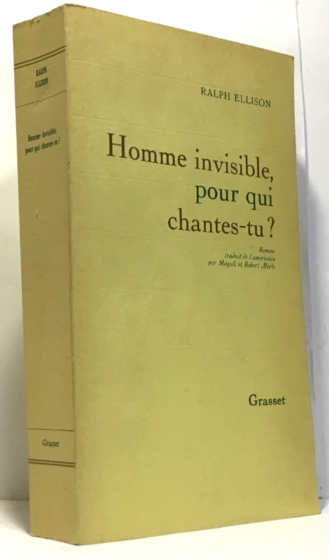 Homme invisible, pour qui chantes-tu ? 9782246323228