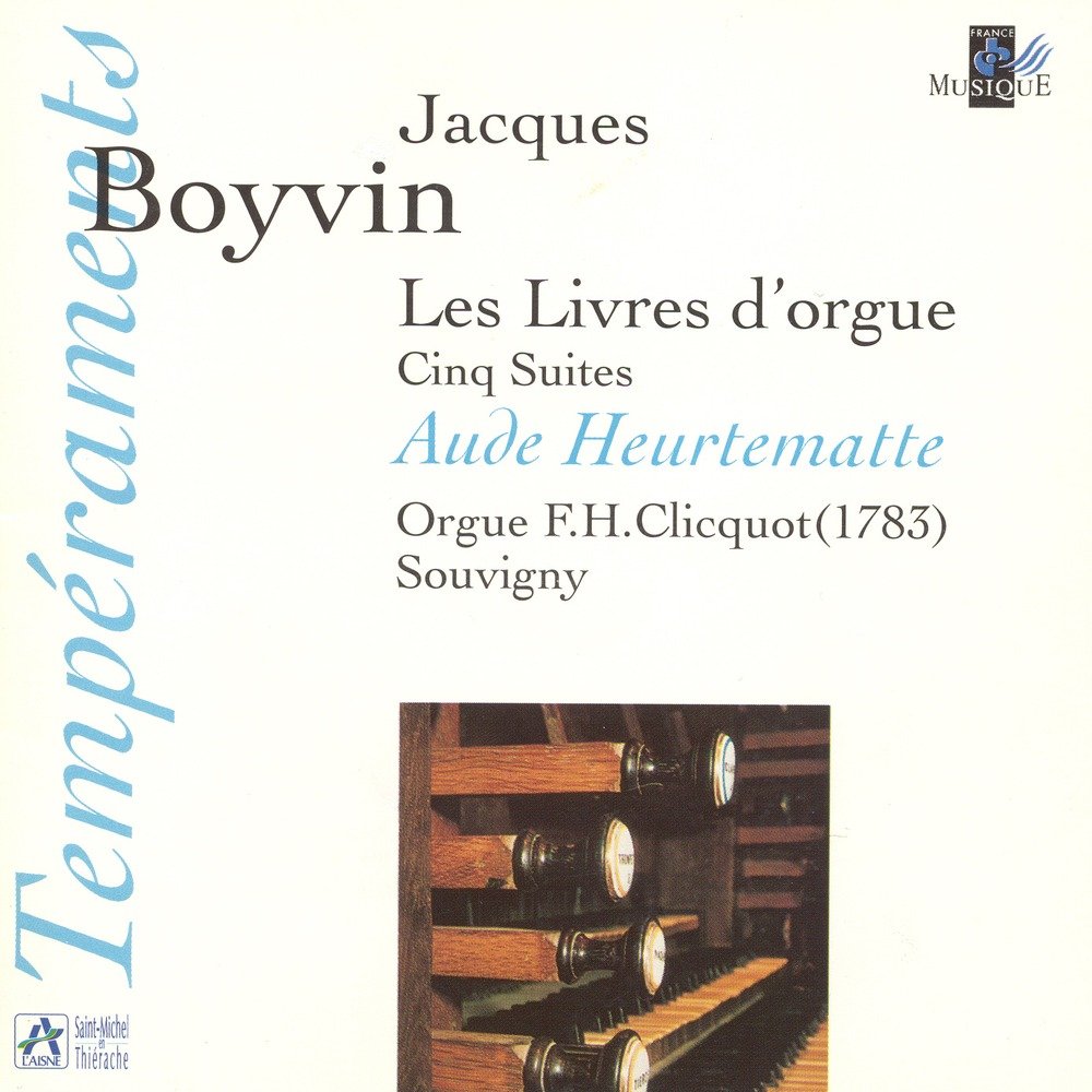 Les Livres d'orgue - cinq suites 0794881346226