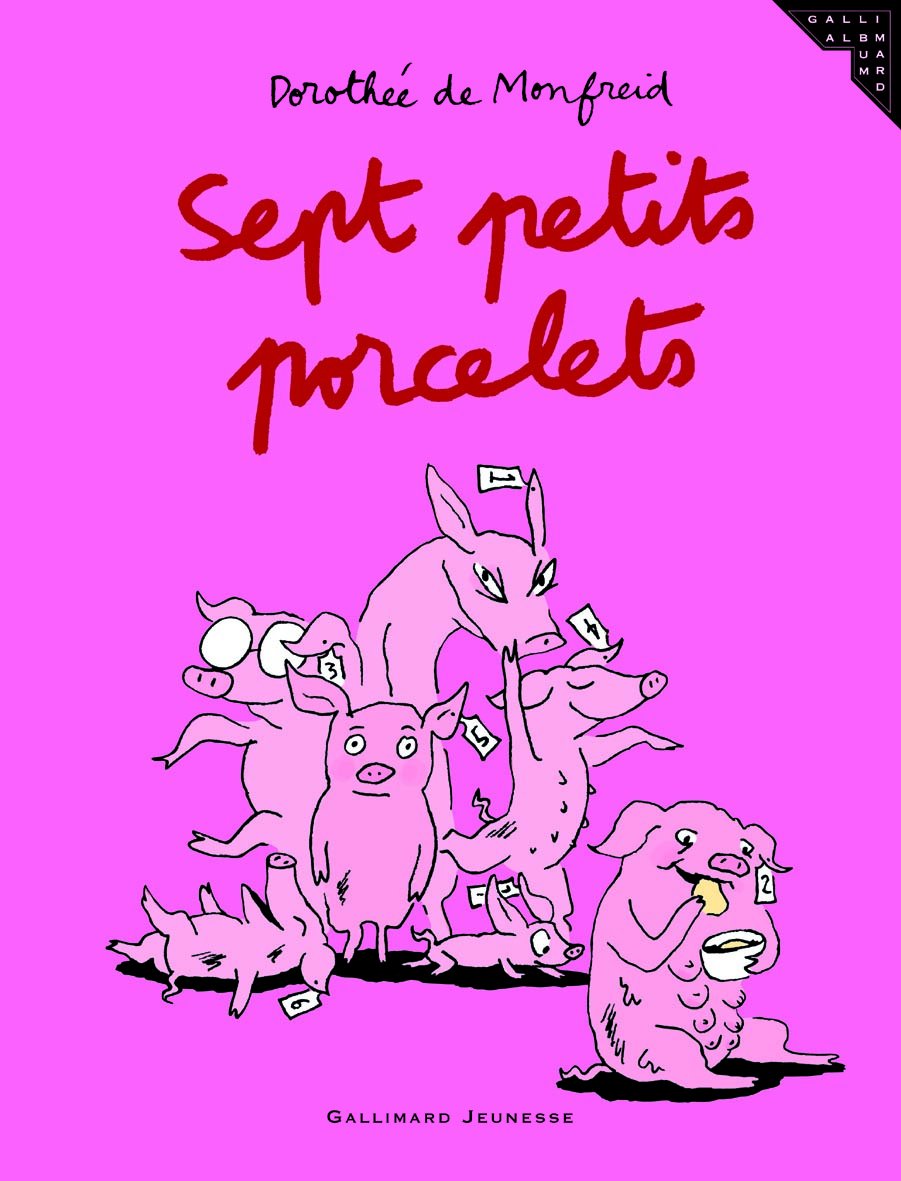 Sept petits porcelets 9782070615766