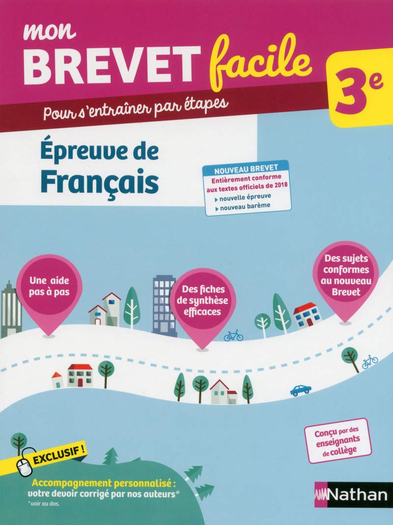 Mon Brevet facile - Épreuve de Français - 3e (02) 9782091520186