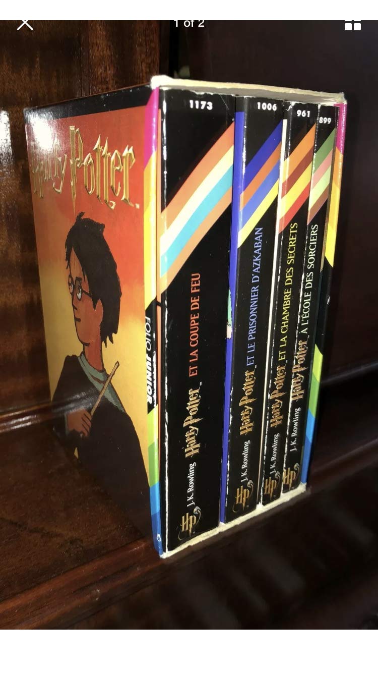 Harry Potter, coffret de 4 volumes : Tome 1 à tome 4 9782070549726