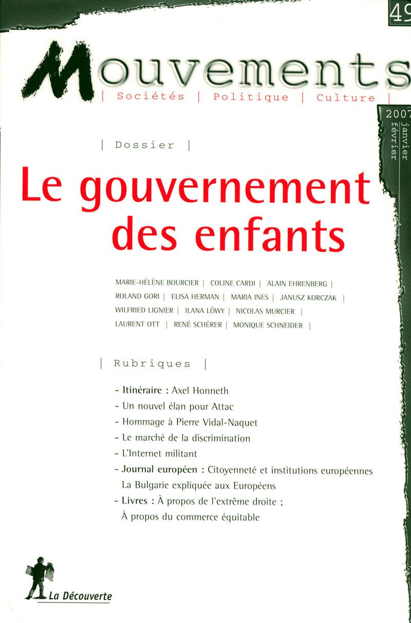 Le gouvernement des enfants 9782707150943