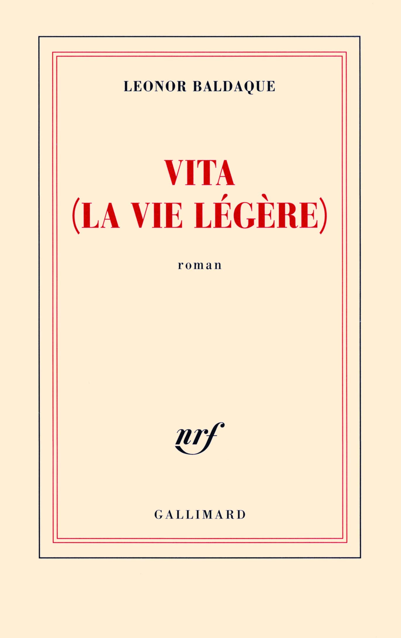 Vita (La Vie Légère) 9782070135561