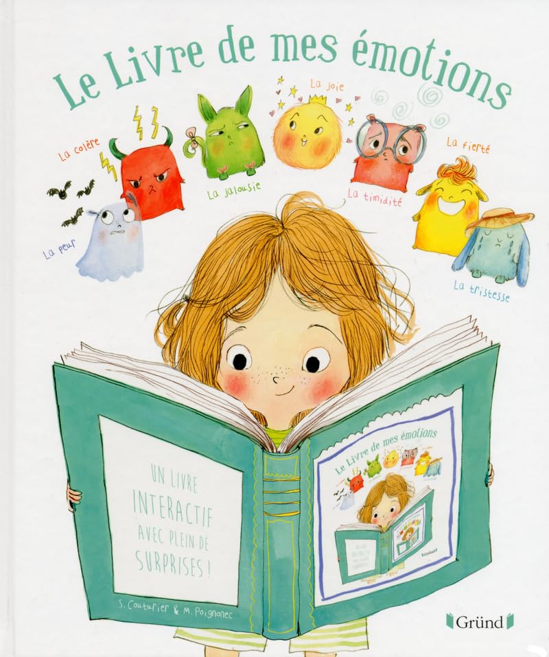 Le livre de mes émotions – Livre à volets et rabats – À partir de 3 ans 9782324020674