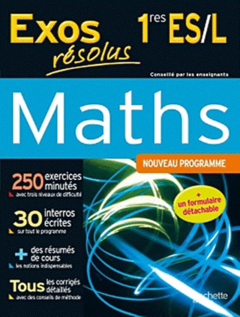 Maths 1e ES/L 9782011602930