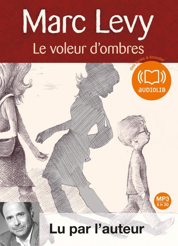 Le voleur d'ombres - Audio livre 1CD MP3 9782356412430