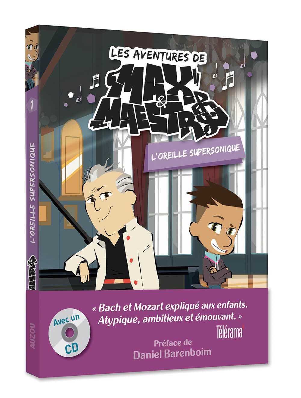 LES AVENTURES DE MAX & MAESTRO TOME 1 - L'OREILLE SUPERSONIQUE 9782733864760