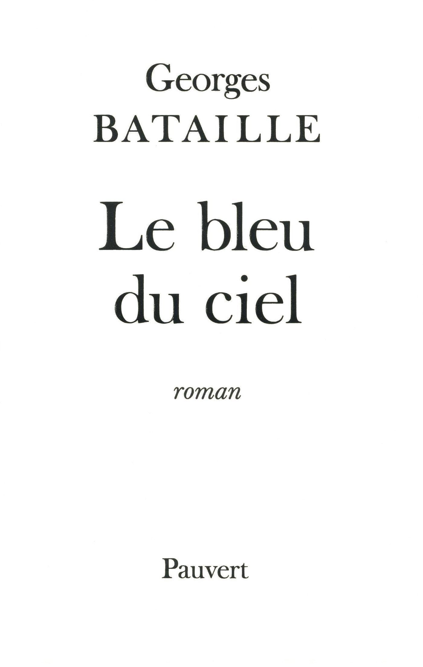 Le Bleu du ciel 9782720201769