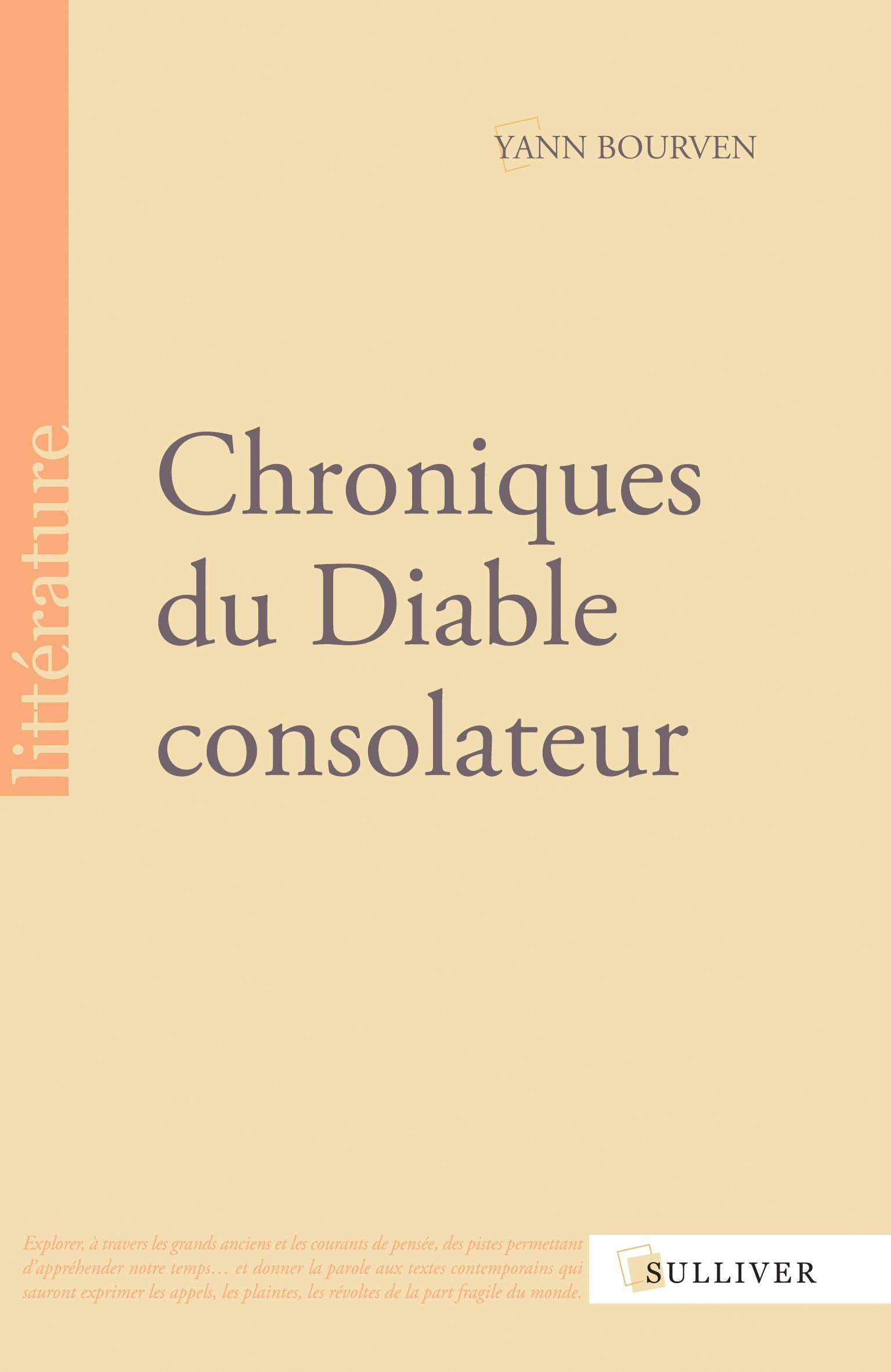 Chroniques du diable consolateur 9782351221433