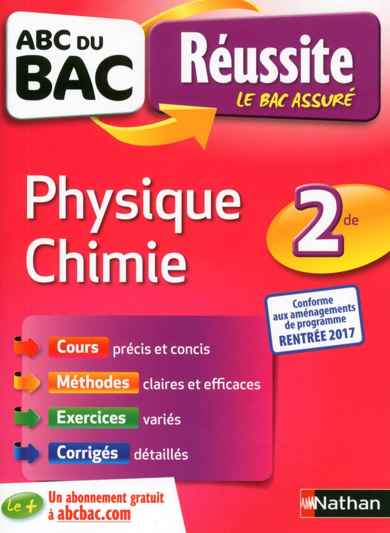 ABC du BAC Réussite Physique-Chimie 2de - Ancien programme - Voir nouvelle édition ↓ 9782091503523