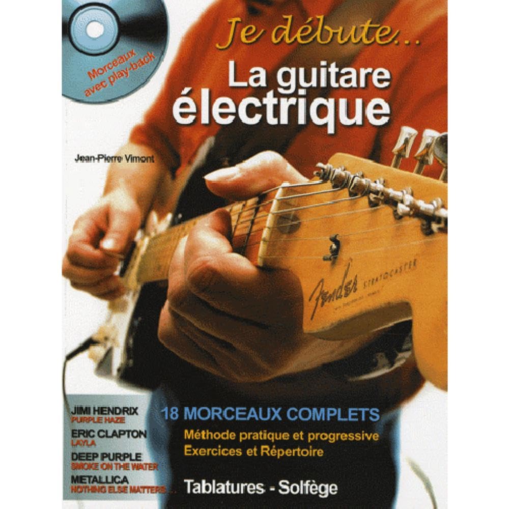 Je debute la guitare electrique + 1 CD 3554270147028