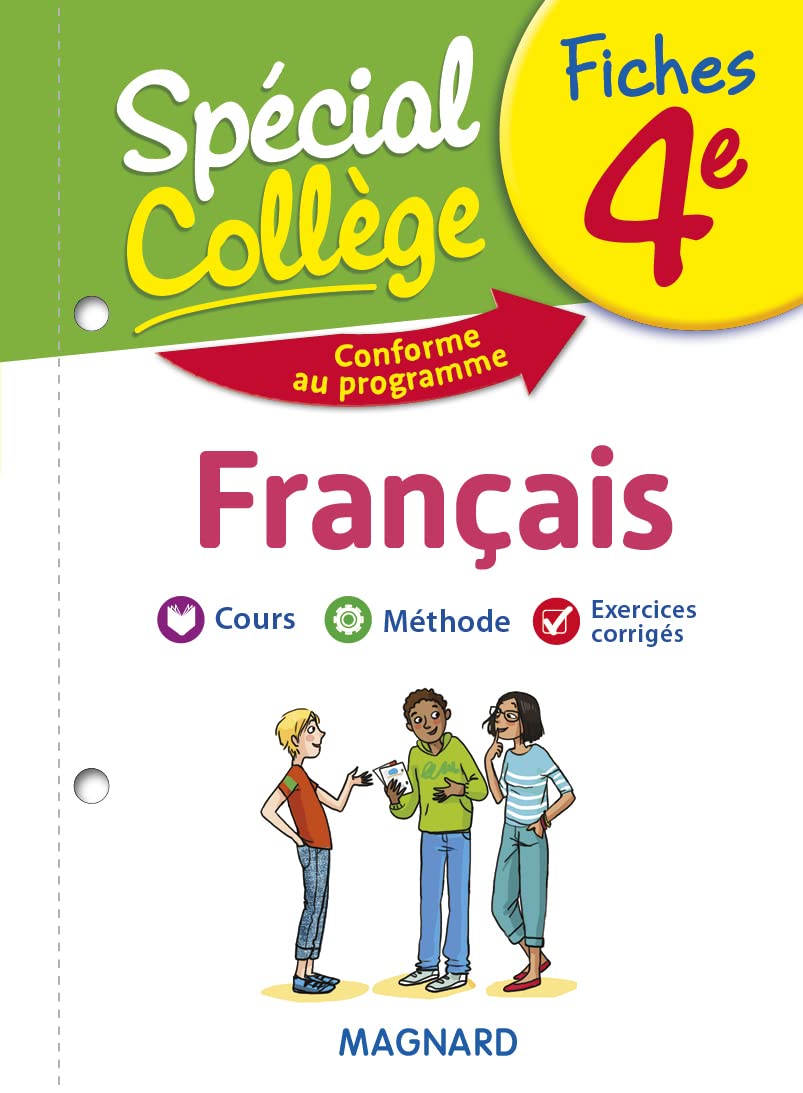 Spécial Collège Fiches Français 4e 9782210758469