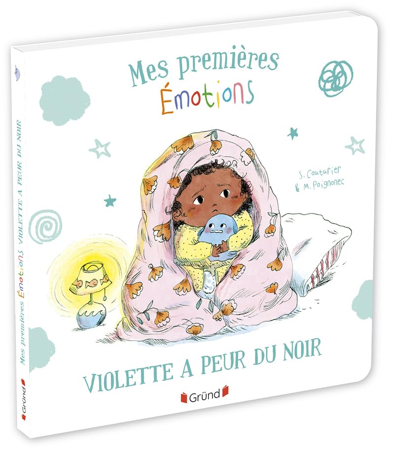 Mes premières émotions – Violette a peur du noir – Album jeunesse tout-carton – Dès 18 mois 9782324032714