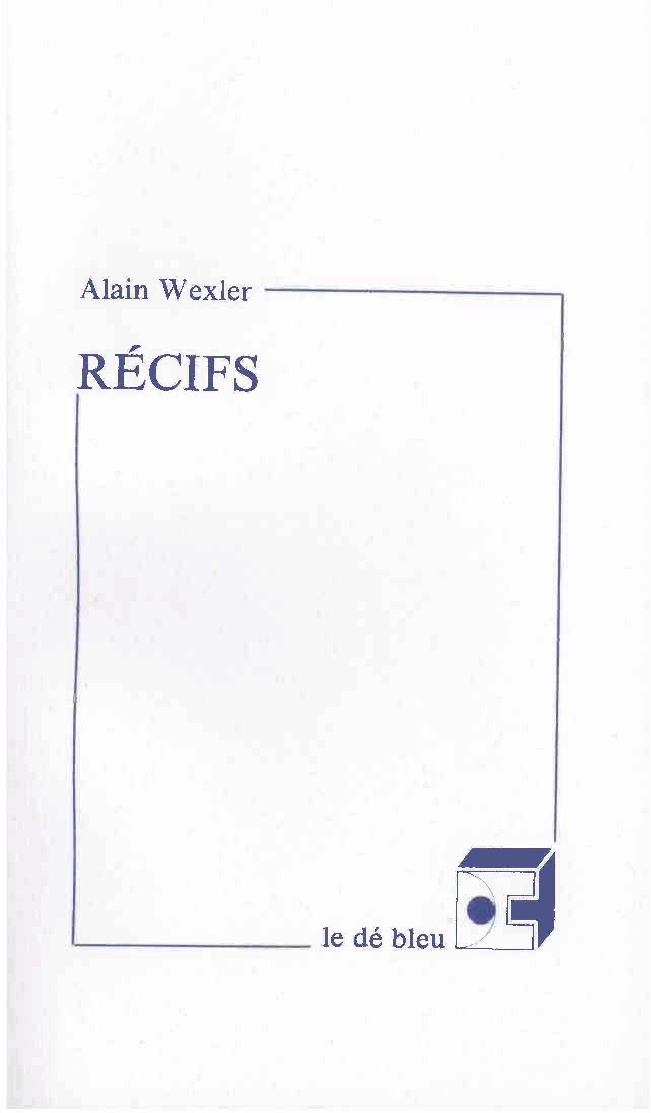 Récifs 9782900768181