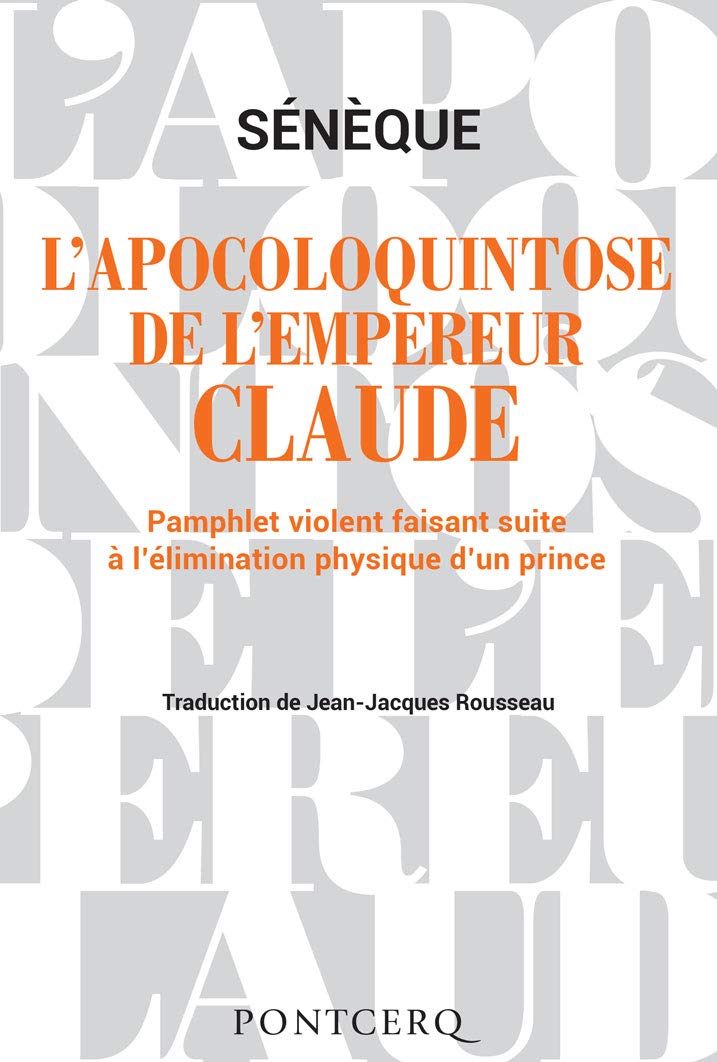 L'apocoloquintose de l empereur Claude 9782919648269