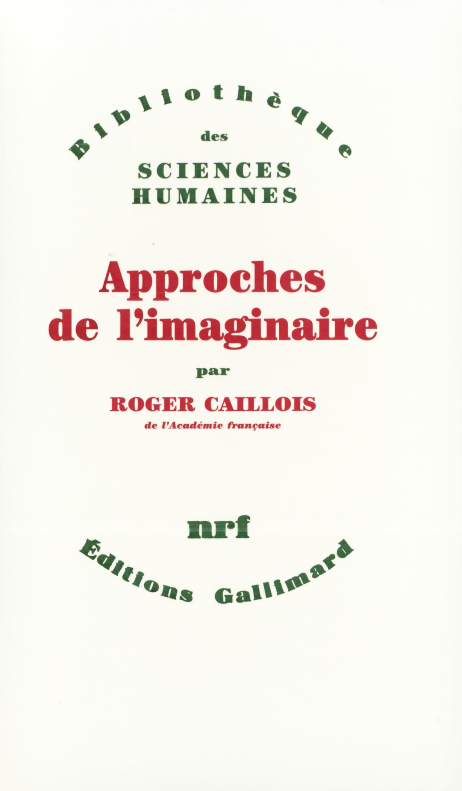 Approches de l'imaginaire 9782070290604