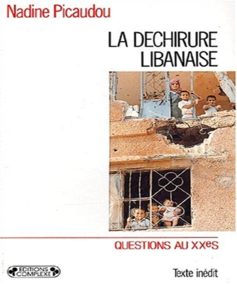 Déchirure libanaise 9782870272732