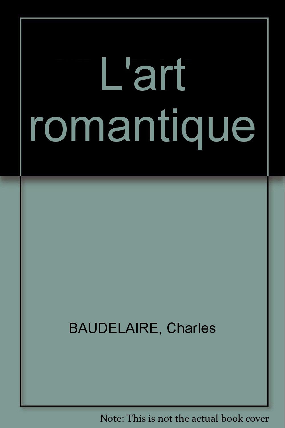 L'art romantique 9782744149894