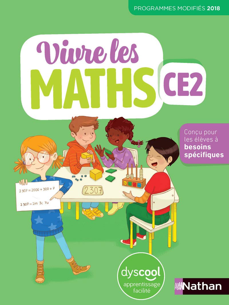 Vivre les maths - Pour les élèves Dys CE2 9782091244211
