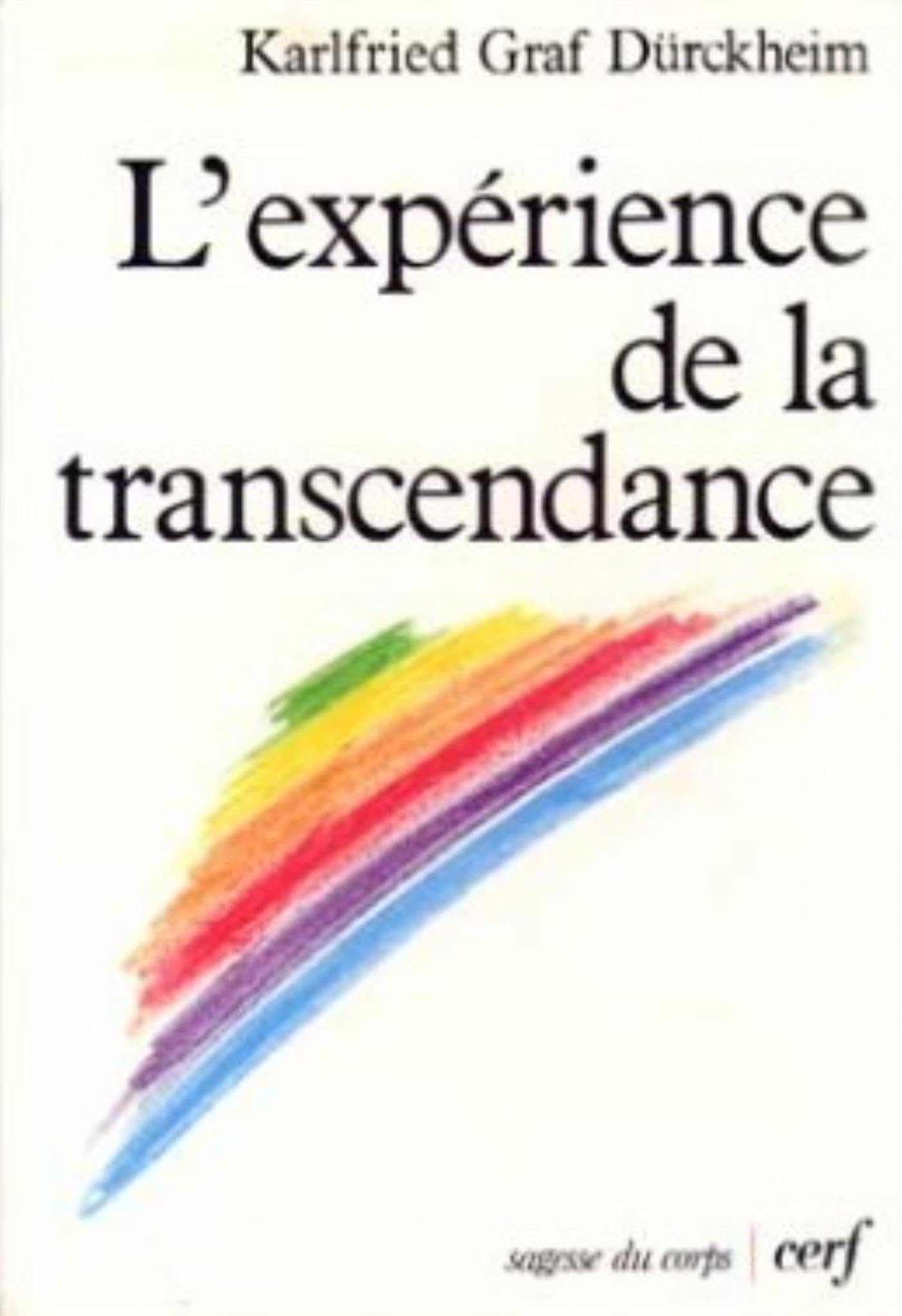 L'EXPERIENCE DE LA TRANSCENDANCE 9782204027748
