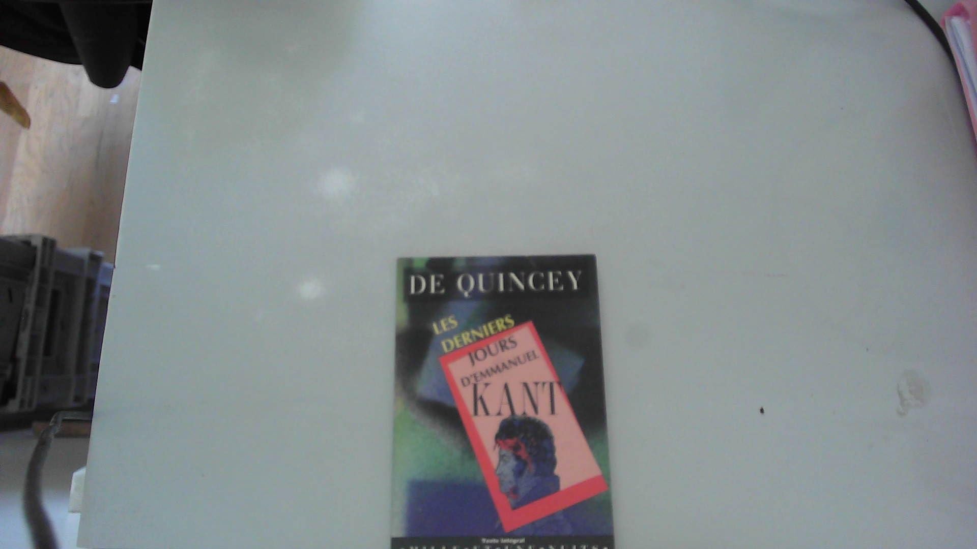 Les derniers jours d'Emmanuel Kant 9782842050603