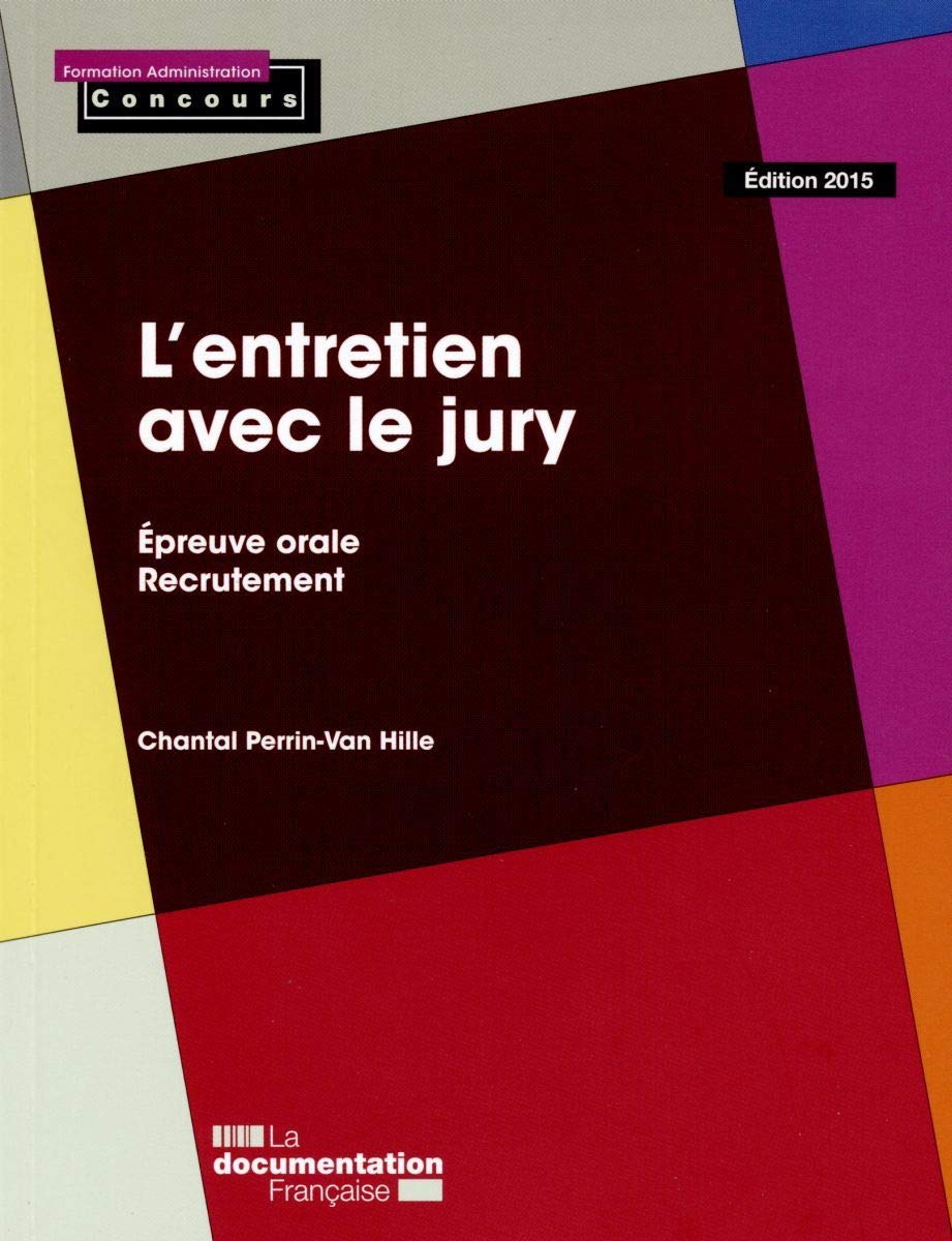 L'entretien avec le jury - épreuve orale - recrutement 9782110098597