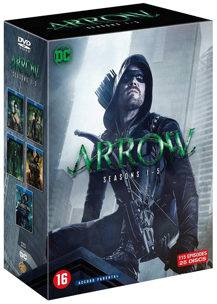 Arrow - Saisons 1 - 5 - Coffret DVD - DC COMICS 5051888229811