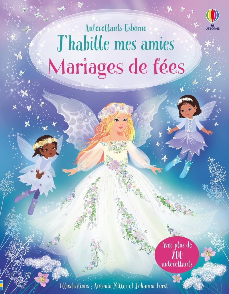 J'habille mes amies - Mariages de fées - Dès 5 ans 9781836062912