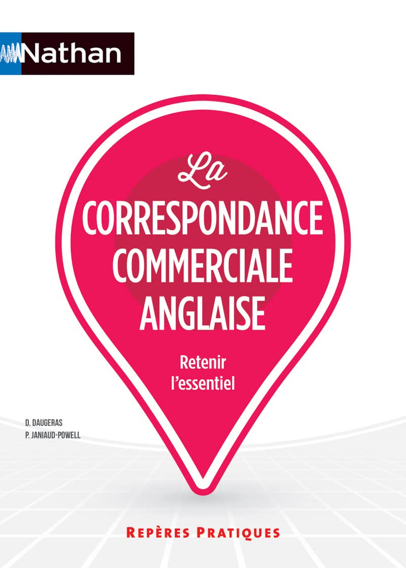 La correspondance commerciale anglaise 9782091628219