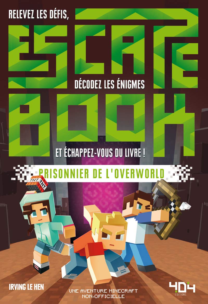 Escape Book : Prisonnier de l'Overworld - Escape book adulte - Avec énigmes - Dès 14 ans 9791032400654