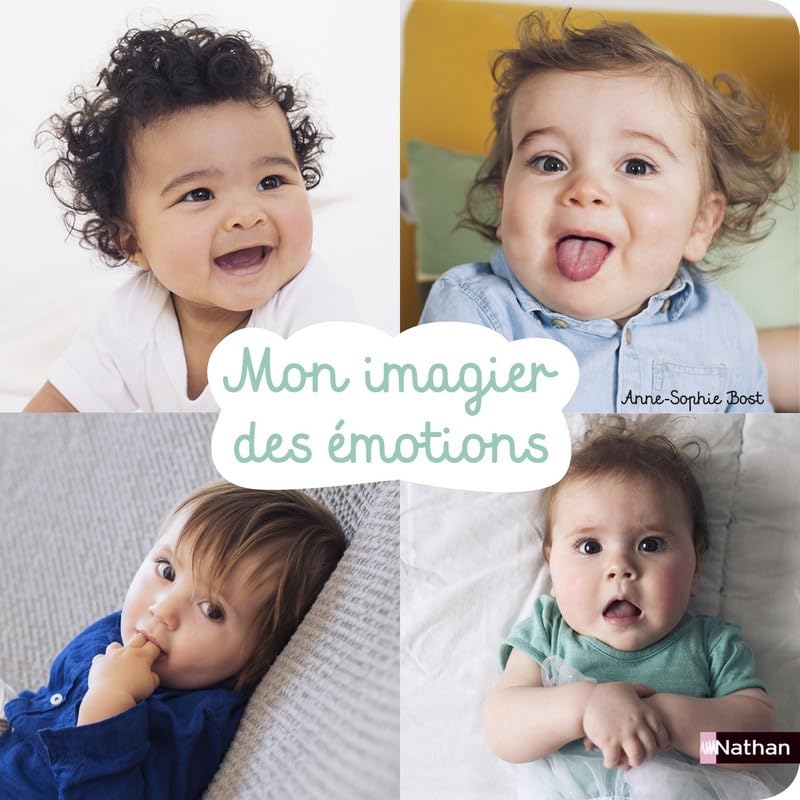 Mon imagier des émotions - imagier photos bébé - Dès 6 mois 9782092570968