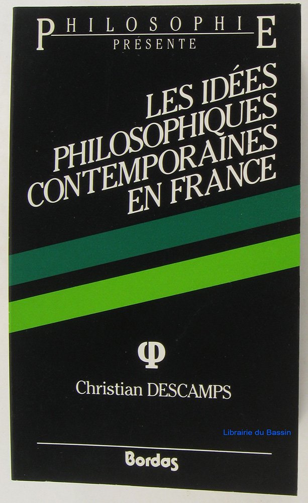 DESCAMPS/IDEES PHILO.AP (Ancienne Edition) 9782040166137