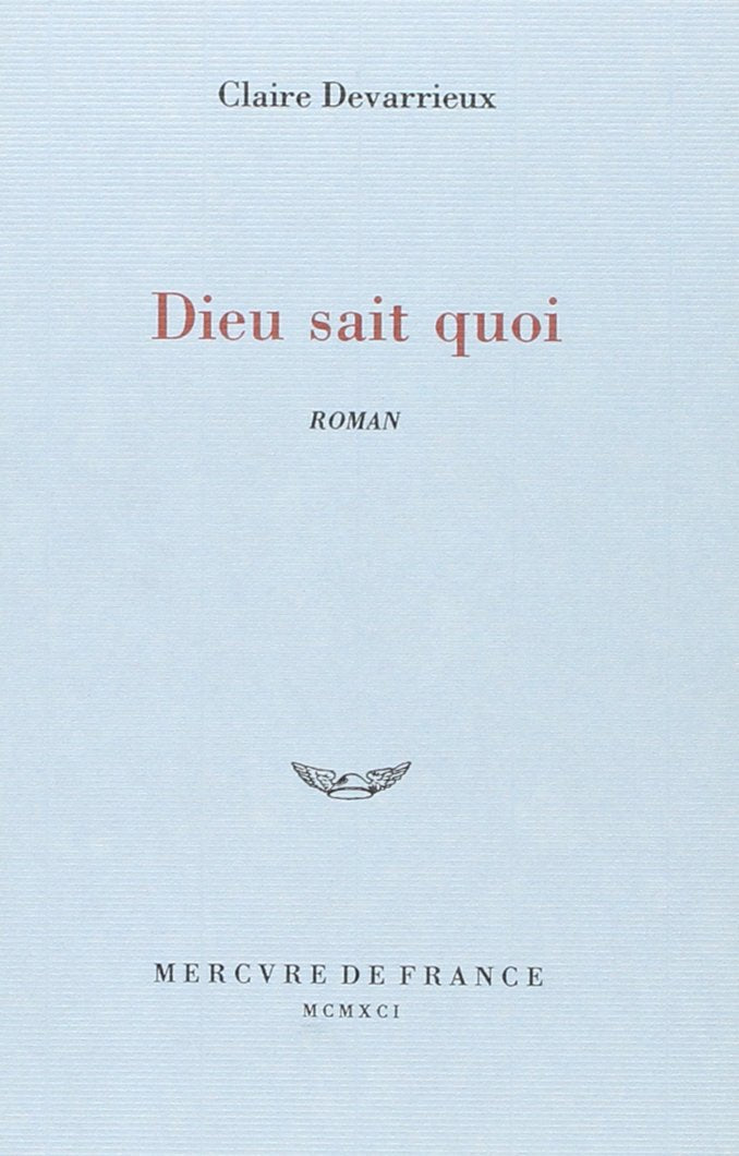 Dieu sait quoi 9782715217034