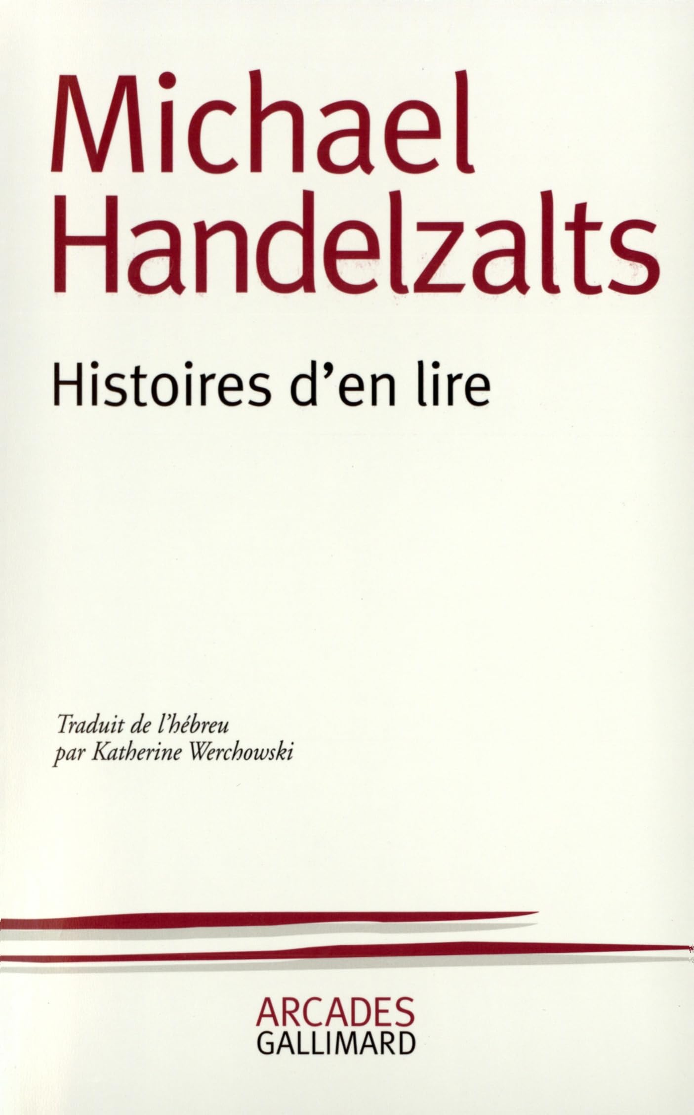 Histoires d'en lire 9782070757855