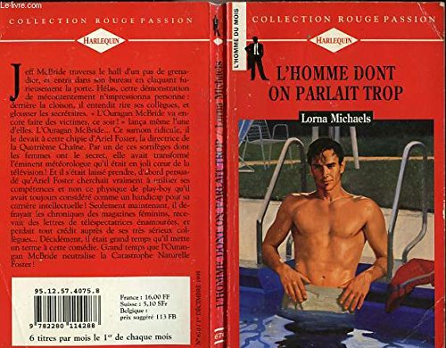 L'homme dont on parlait trop (Collection Rouge passion) 9782280114288