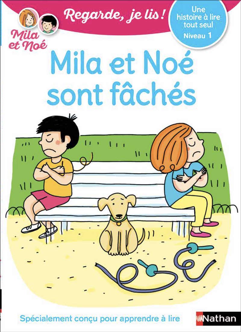 Regarde, je lis ! - Une histoire à lire tout seul - Mila et Noé sont fâchés - Niveau 1 (35) 9782091934945