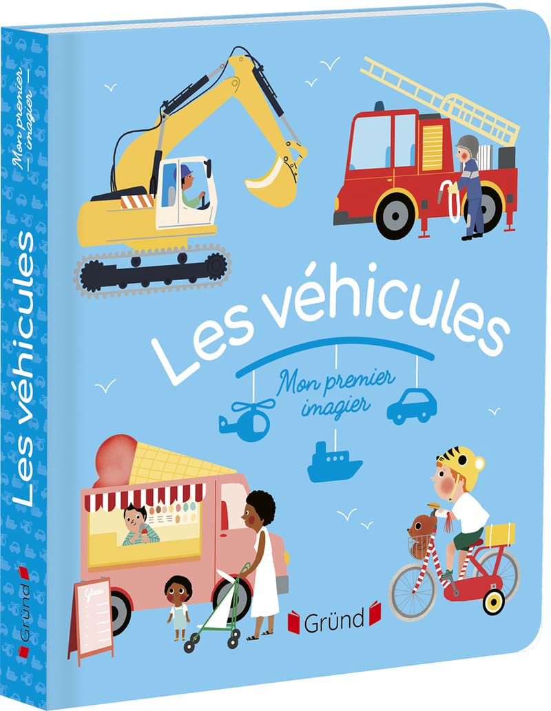 Mon premier imagier : Les véhicules – Livre d'éveil – Dès 6 mois 9782324032479