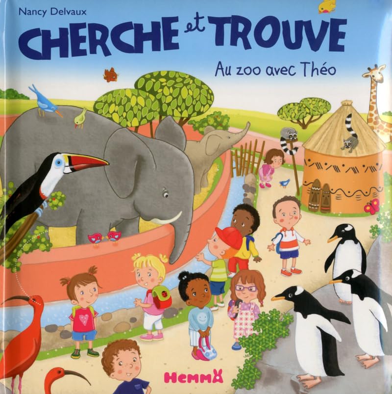 Cherche et trouve ... Théo va au zoo 9782508029868