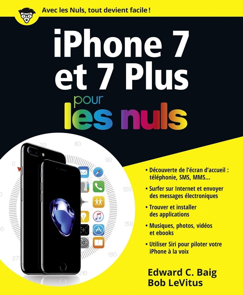 iPhone 7 et 7 plus Pour les Nuls 9782412016145