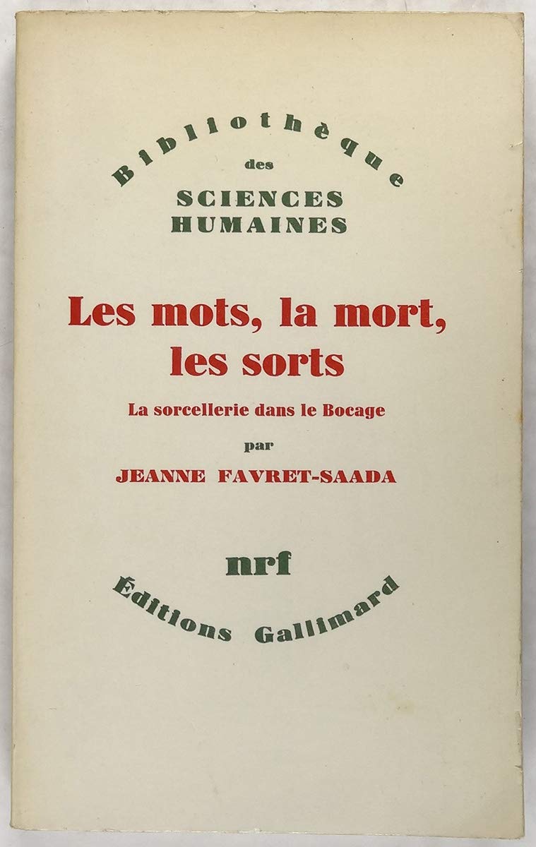 Mots la Mort les Sorts 9782070297535