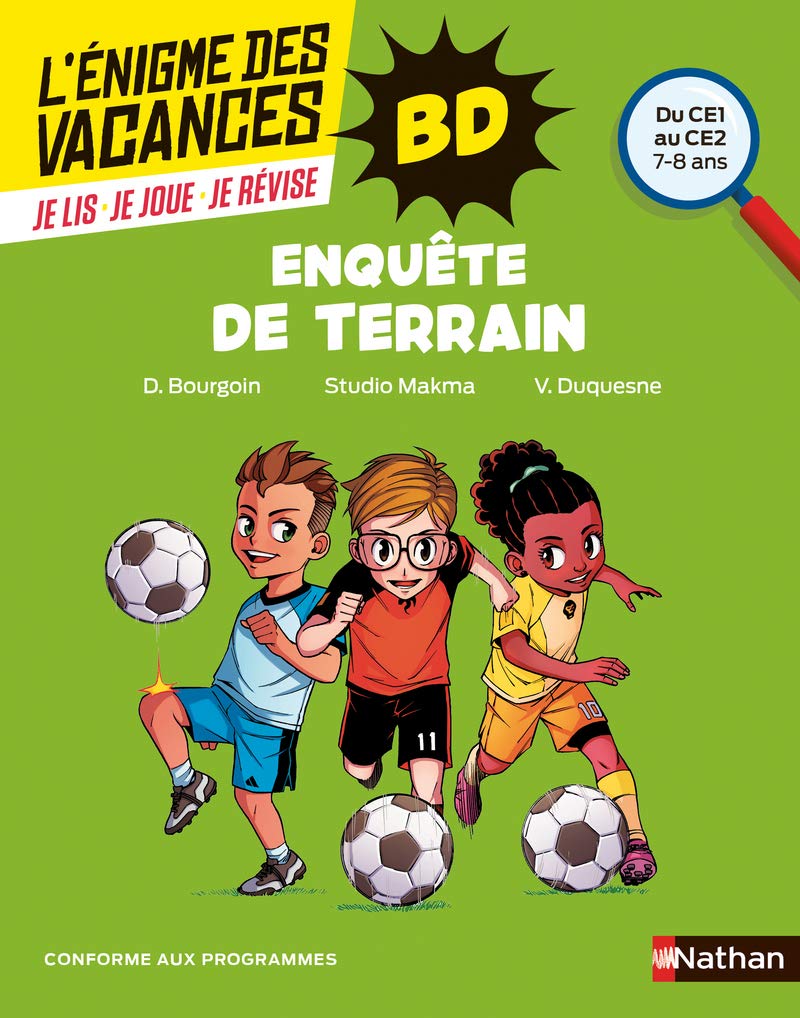 Enigme des vacances BD - Enquête de terrain - CE1/CE2 9782091934174