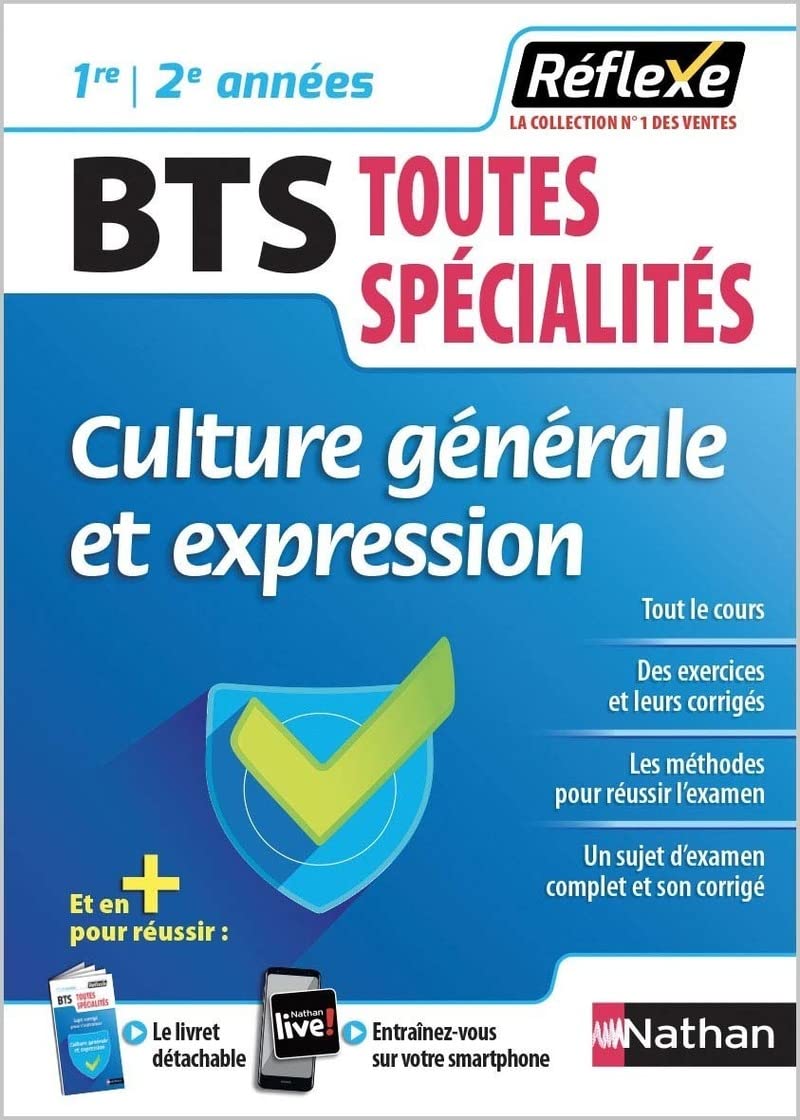 Guide - Culture générale et expression - BTS - Réflexe - 2024 9782091651583