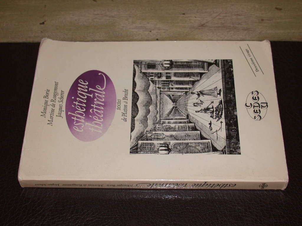 Esthétique théâtrale 9782718114323