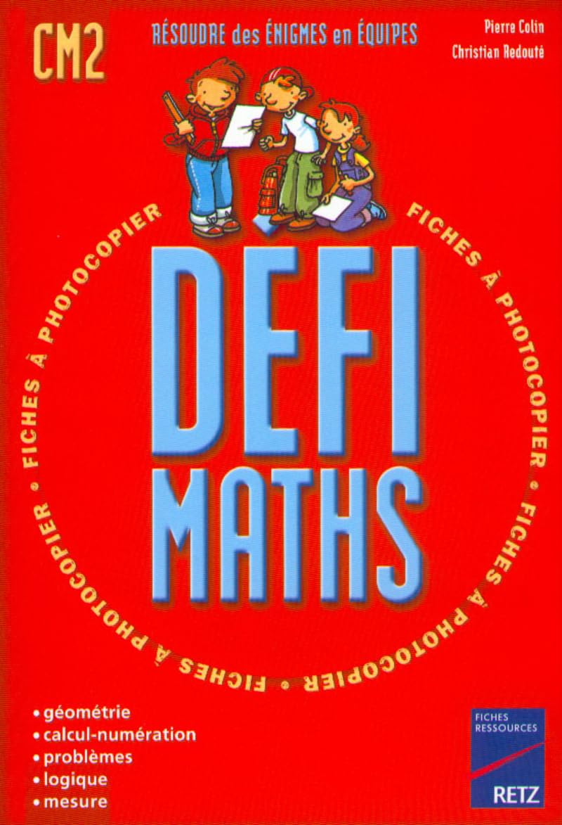 Défi maths, CM2 9782725619668