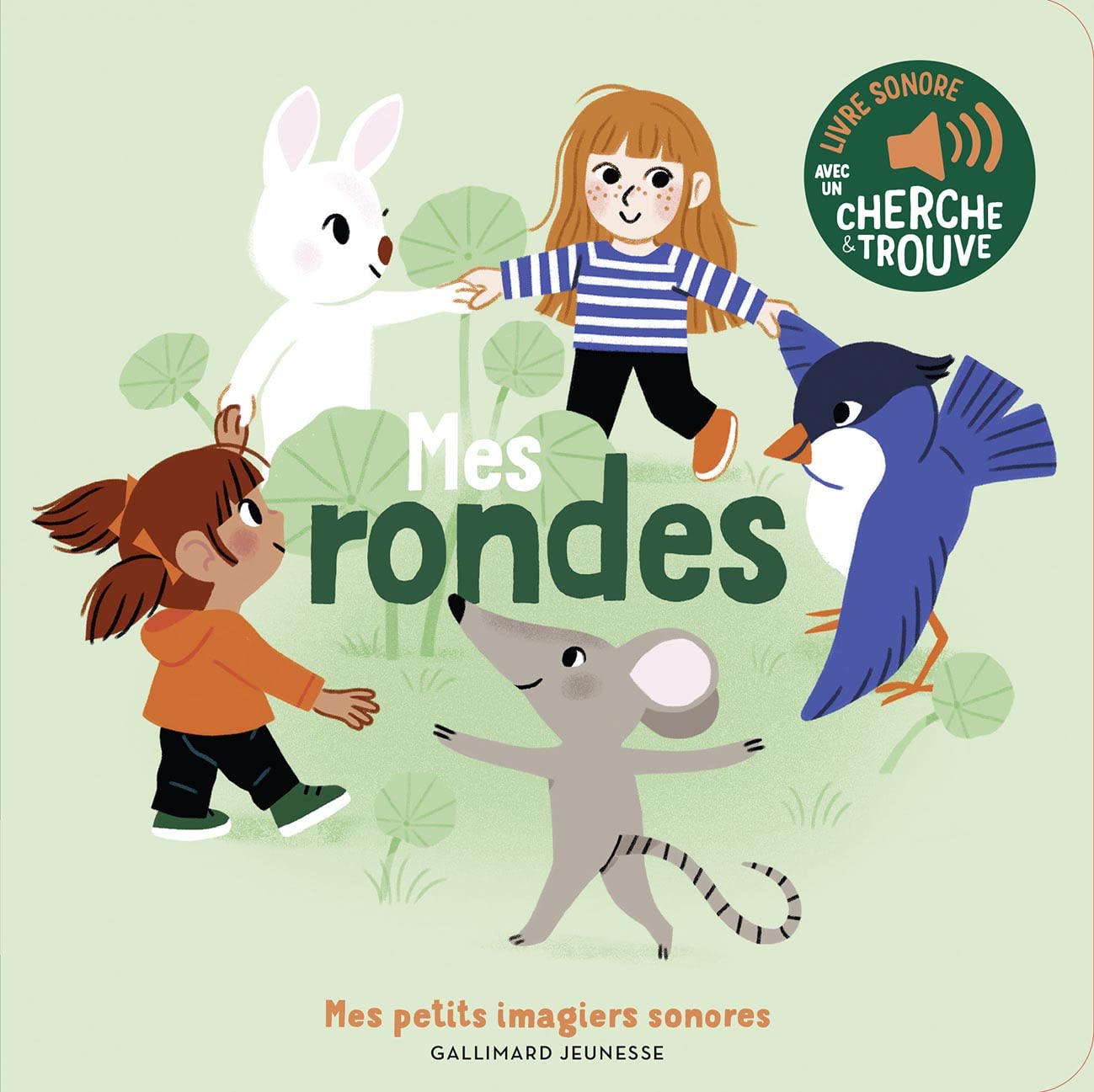 Mes rondes • livre sonore avec un cherche et trouve • Dès 1 an 9782075175203