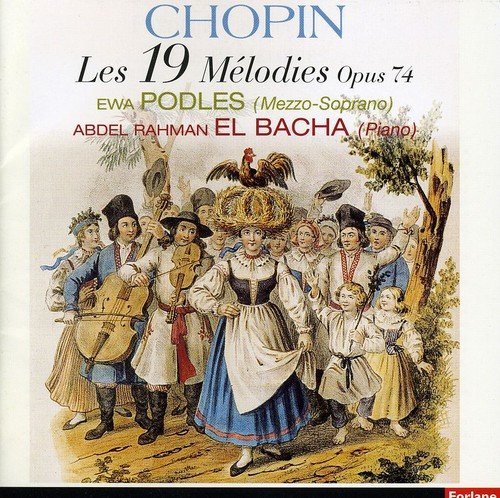Frederic Chopin: Les 19 Mélodies Opus 74 3399240167954