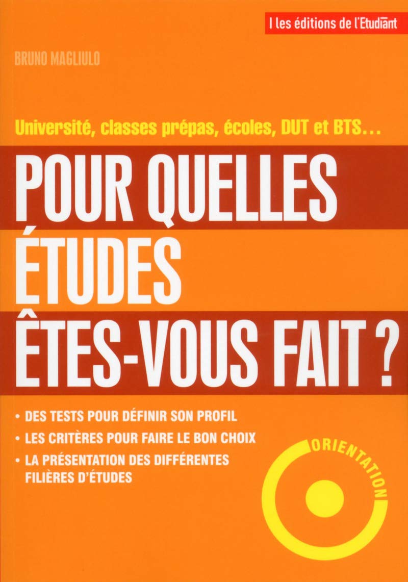 Pour quelles études êtes-vous fait ? 9782817605081