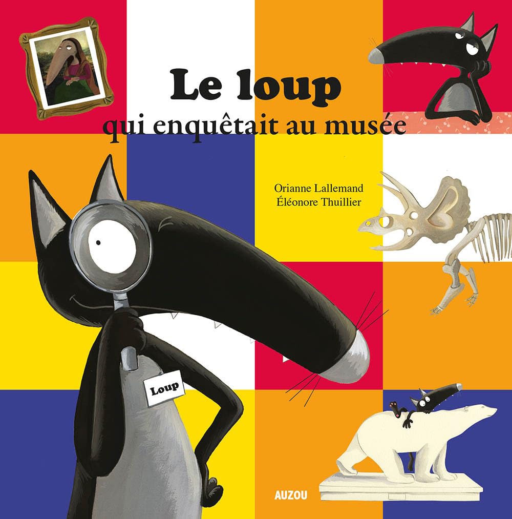 Le loup qui enquêtait au musée 9782733839355