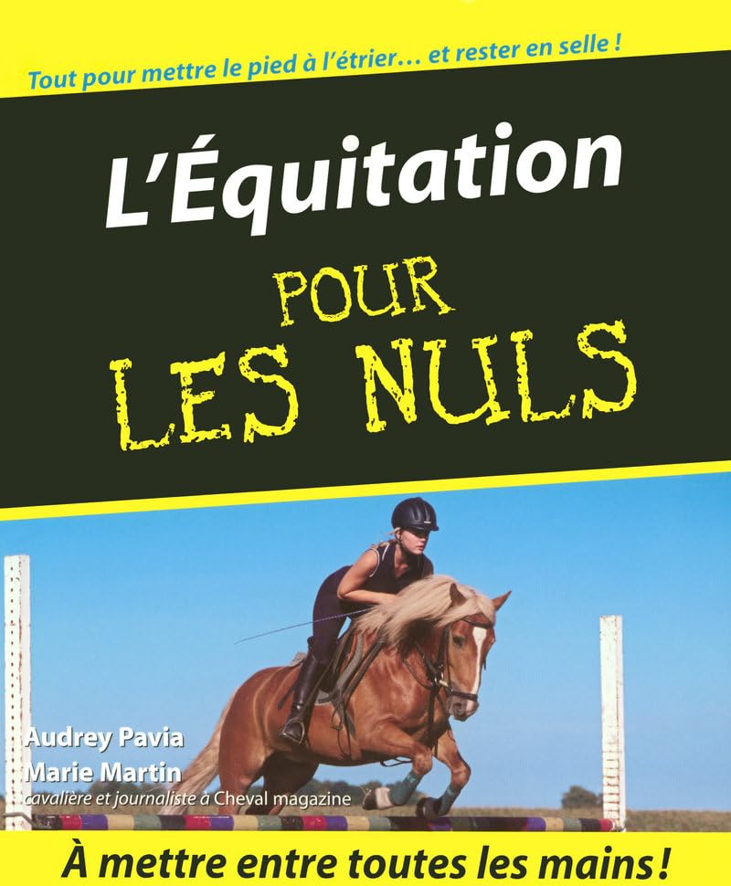 L'Equitation Pour les nuls 9782754007320